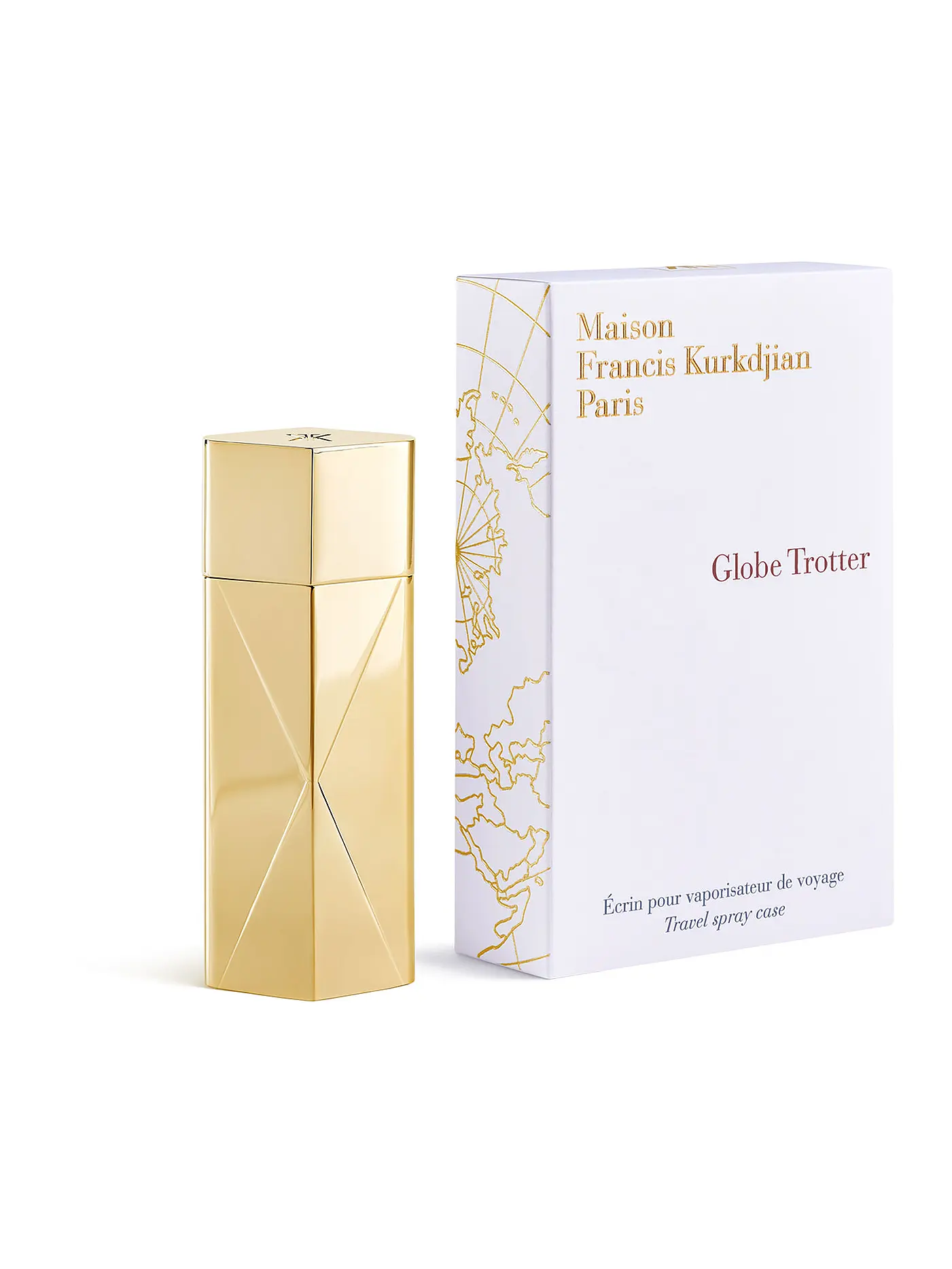 MAISON FRANCIS KURKDJIAN | Globe Trotter Travel Case Gold Edition | 